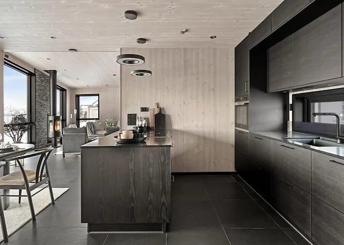 In Stunning Surroundings 度假居 Kjerrvika